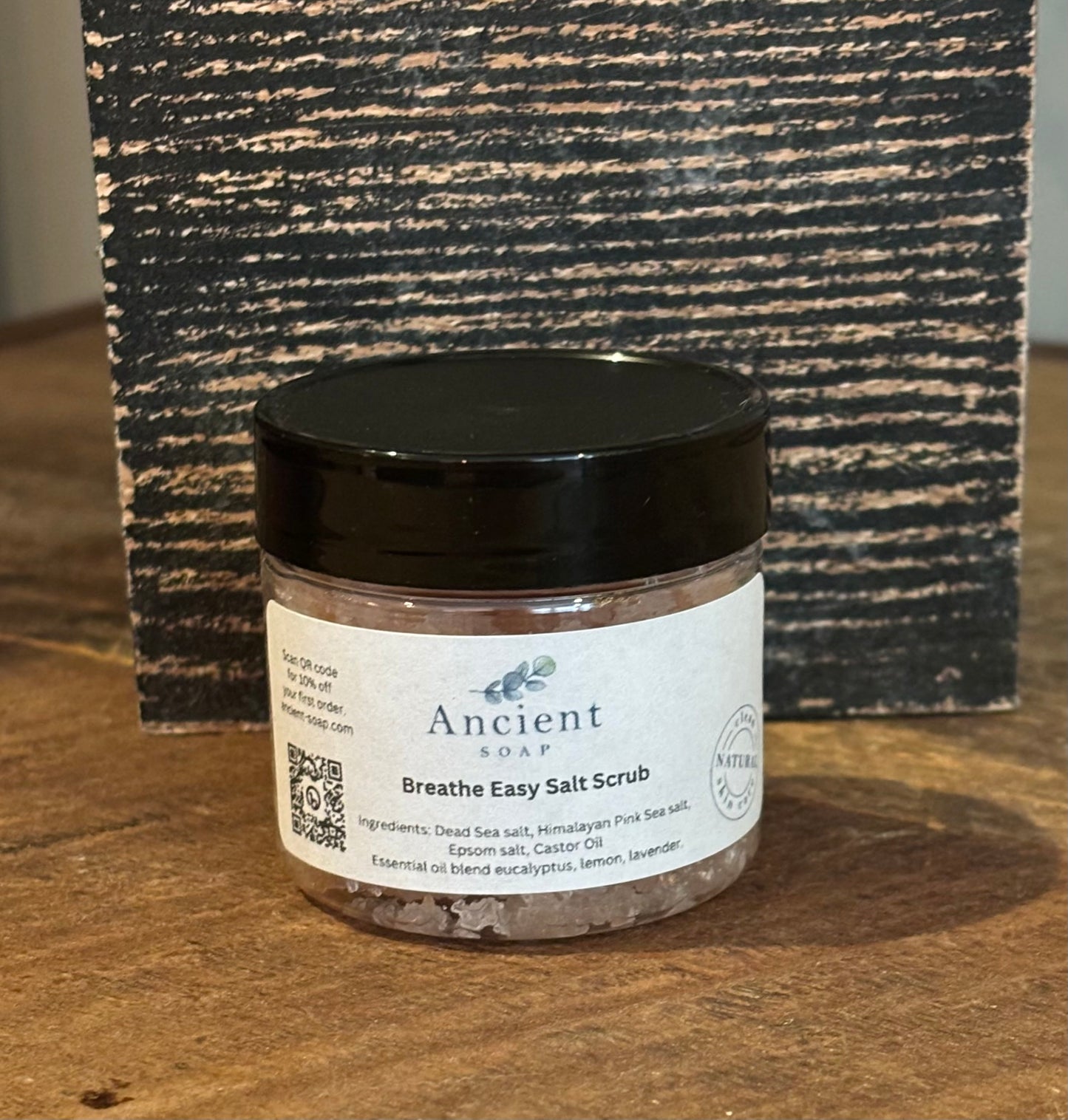 Mini Facial Salt Scrub - 2oz - Lavender