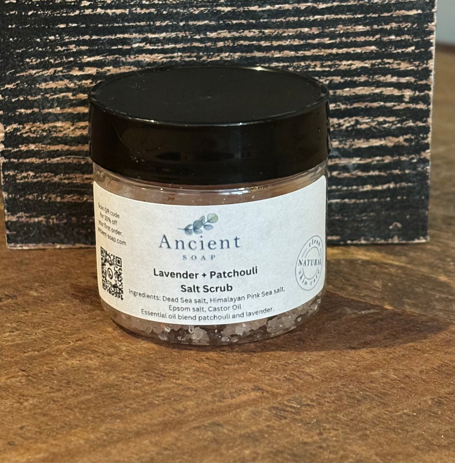 Mini Facial Salt Scrub - 2oz - Lavender