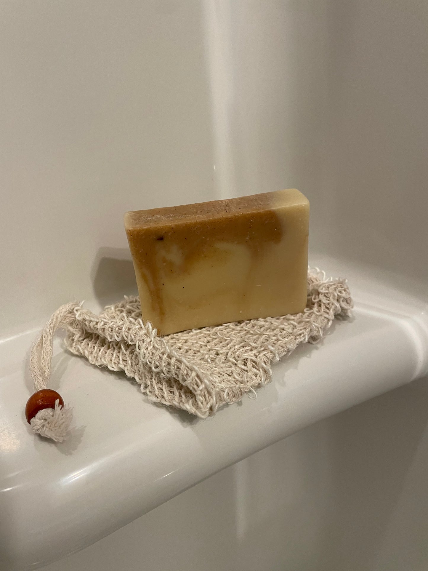 Sisal Soap Bag with Drawstring
